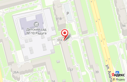 Фиеста на улице Анатолия на карте