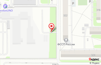 Автостоянка на улице Победы 322/1 на карте