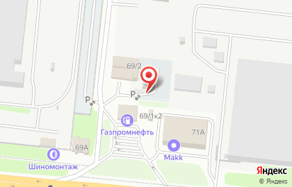 Автостоянка в Новосибирске на карте