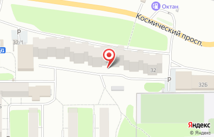 По карману на Космическом проспекте на карте