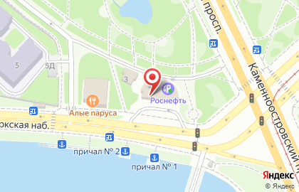 Технический центр Роснефть на метро Горьковская на карте