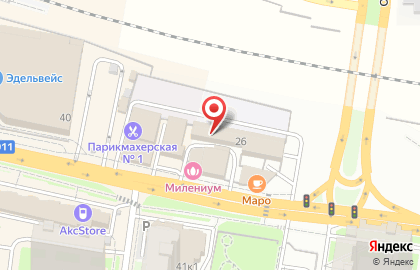 Город акб ЗАО Дополнительный Офис Железнодорожный на карте