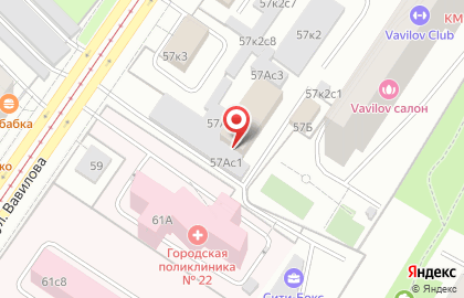 Тысяча Туров на Академической на карте