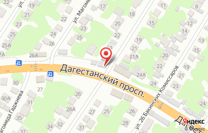 Автомойка Граф в Дагестанских Огнях на карте