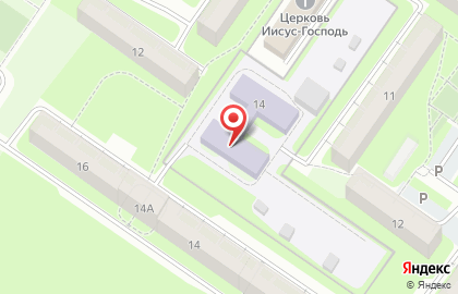 Детский сад №21 в Аптекарском переулке на карте