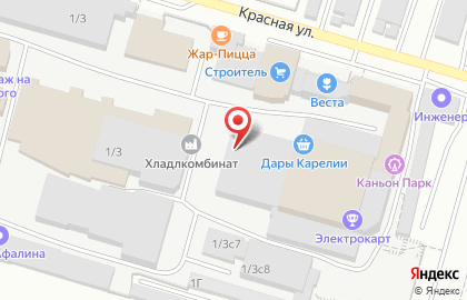 Студия разработки сайтов ICON на улице Белинского на карте