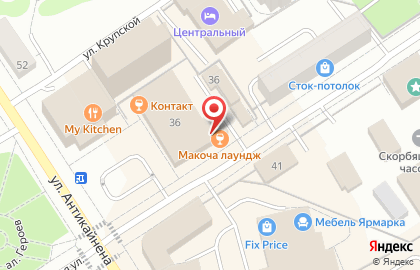 Центр паровых коктейлей Macocha lounge на карте