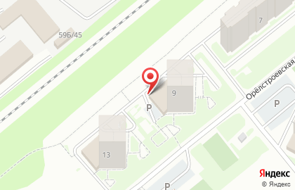 Супермаркет Пятёрочка в Заводском районе на карте