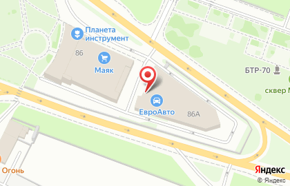 Автомир на Большой Санкт-Петербургской улице на карте