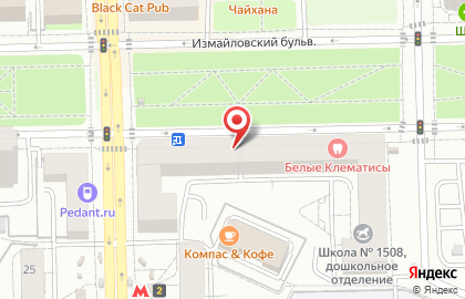 Продуктовый магазин в Москве на карте