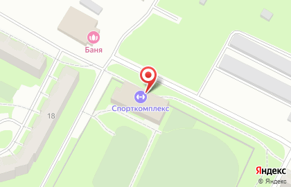 Спорткомплекс на ул. Горбунки, 18а на карте