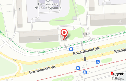 Салон ритуальных услуг на Вокзальной улице в Нижнекамске на карте