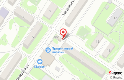 Продуктовый магазин Лавандар на карте