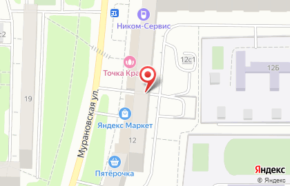 Танцевальная студия Dance Non-Stop! на Мурановской улице на карте