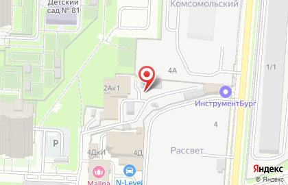 Торгово-монтажная компания СК Монтаж на улице 40-летия Комсомола на карте