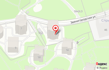 На Звенигородской, ТСЖ на карте