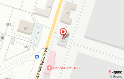 Банкомат Тольяттихимбанк на Новозаводской улице на карте