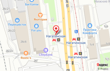 Магазин Минипорт в Нагатино-Садовниках на карте