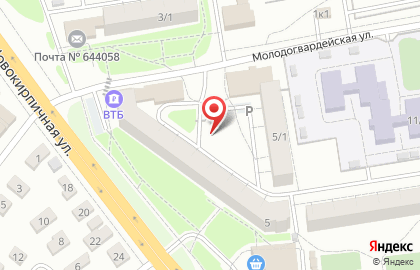 Аврора на Новокирпичной улице на карте
