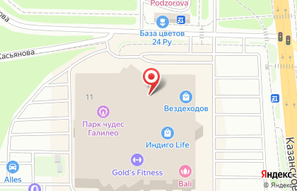 Боулинг-бар Матрешка на карте