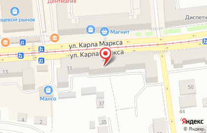 Модный базар на Комсомольском проспекте на карте