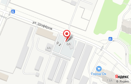 Магазин автозапчастей Пять звезд в Заволжском районе на карте