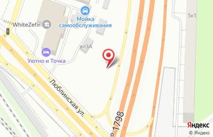 Автосервис на Люблинской, 1 ст1а на карте