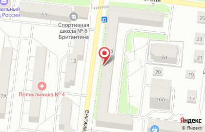 Служба доставки роллов и пиццы Rikimaru на улице Заикина на карте