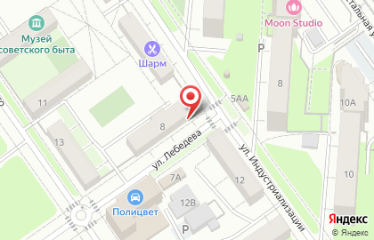 Продовольственный магазин в Мотовилихинском районе на карте