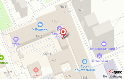 Компания ПТМ24 на Кронштадском бульваре на карте