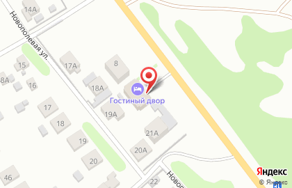 Гостиничный комплекс Гостиный двор в Автозаводском районе на карте