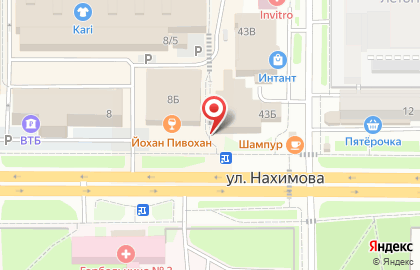 Урарту на улице Нахимова на карте