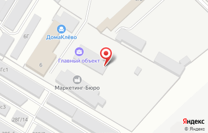 Компания Главный объект на карте