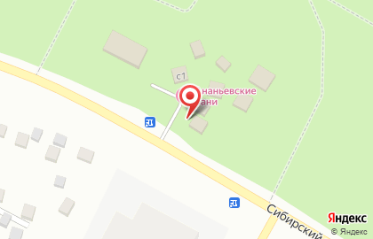 Ананьевские бани в Екатеринбурге на карте