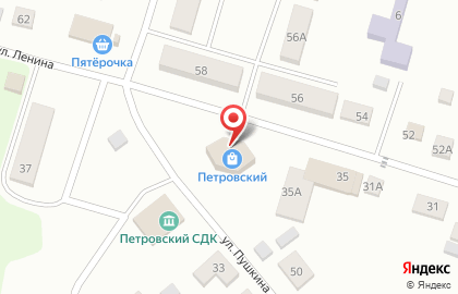Продуктовый магазин в Челябинске на карте