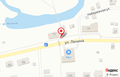 Фирменный магазин Звениговский на улице Ленина на карте