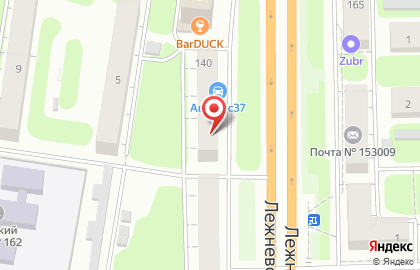 Магазин Мир ковров на Лежневской улице на карте