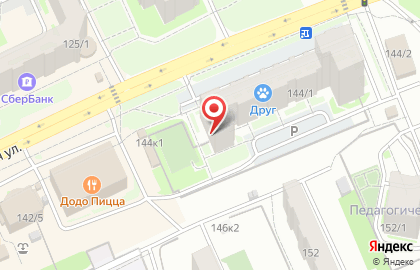 Парикмахерская в Новосибирске на карте