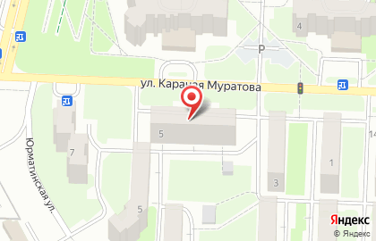 Фирменный магазин Суши Fish на улице Караная Муратова на карте