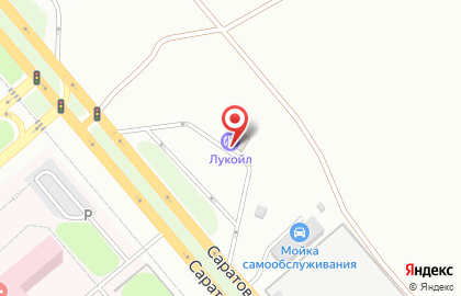 Станция Лукойл на Степной улице на карте