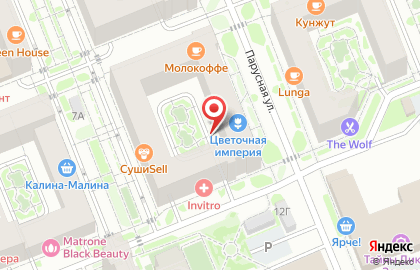 Мебельная компания homma в Свердловском районе на карте