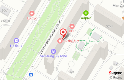 Сервисный центр Samsung 3G zone на карте