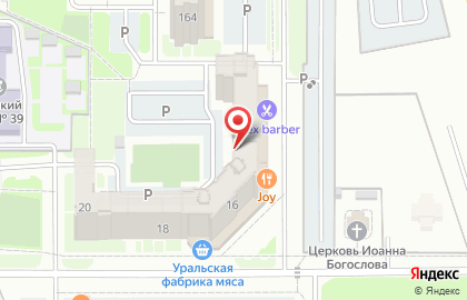 Торговый дом Мясная душа на улице Братьев Кашириных, 166 на карте