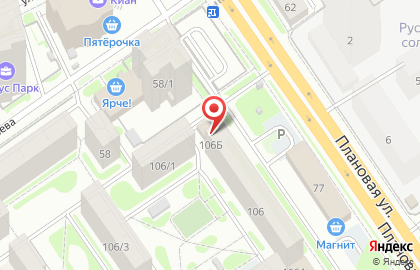 Торговый дом Восток в Заельцовском районе на карте