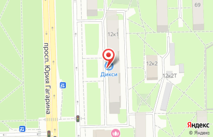 Дом Лаверна на проспекте Юрия Гагарина на карте
