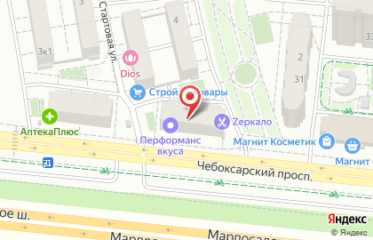 Торговая компания Абарис на Стартовой улице на карте