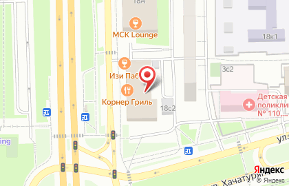 Мясной ресторан Corner Grill на карте