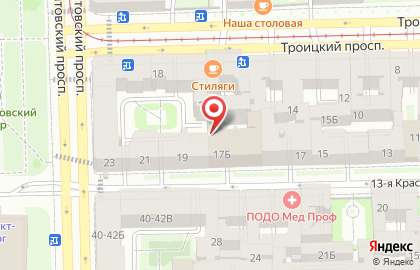 Севзапсвет на карте