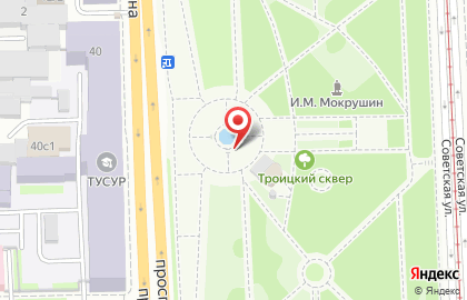 Кафе Сибирские блины в Томске на карте