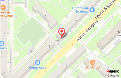 Магазин Рыбка в Центральном районе на карте